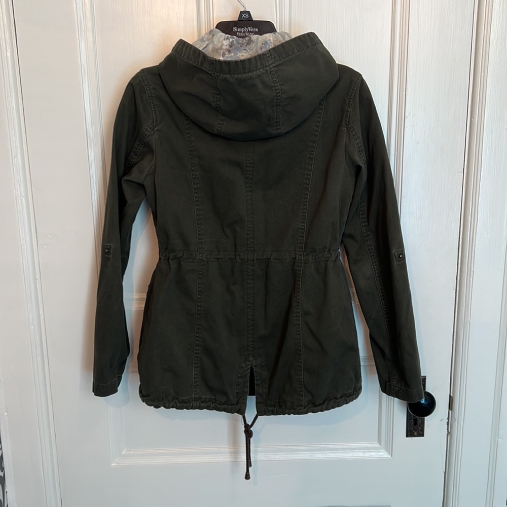 Bcbgeneration Utility Jacket With Drawstring Wais… - image 3